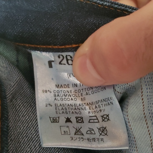 Met Jeans made in italy 🇮🇹 excellent condition women's 26 - Picture 4 of 8